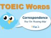 TOEIC WORDS - Correspondence
