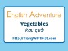 English Adventure - VEGETABLES